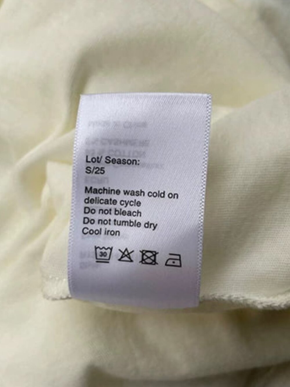 R13 NWOT Have A Nice Day T-Shirt Ecru S - Picture 9 of 9